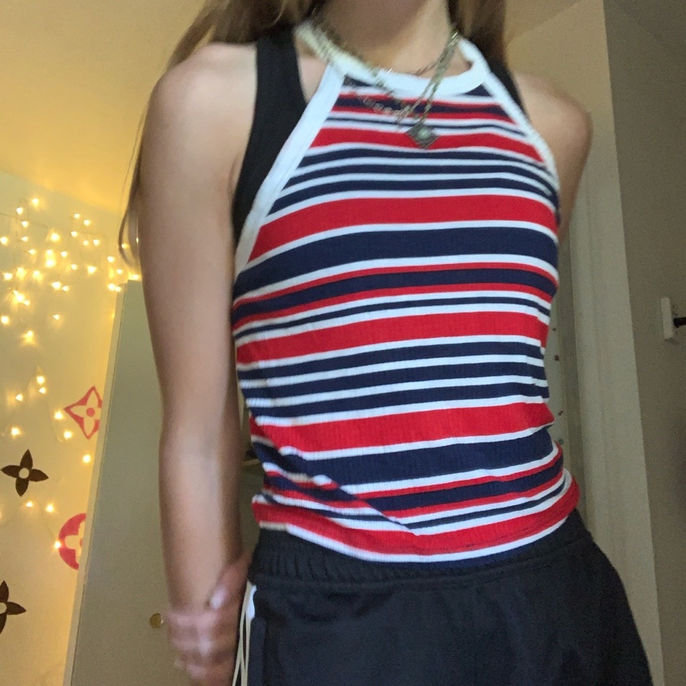 striped tank